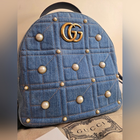 βSOLDβ π Gucci Marmont Backpack π - Picture 4 of 16